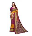 Mysore Silk Printed Saree for Women 