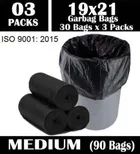Disposable 60 Pcs Garbage Bags 