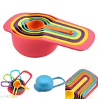 Plastic Measuring Cups & Spoons 