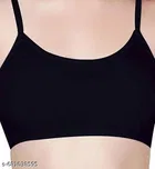 Cotton Bandeau Bra with Bows for Women, Pack of 2 
