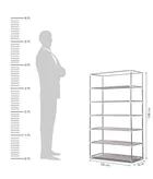 Portable 6 Layer PVC Pipe Shoe Rack 