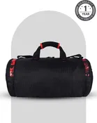 Gear Cross Training, 29L Regular Hand Duffel Bag for Men & Women, Black Orange