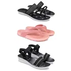 Combo of Flats with Slippers & Sandals for Women 