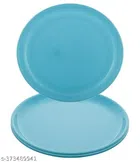 Plastic Plates (Multicolor, Pack of 6)