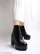 Shoetopia Girls Boots - Black 