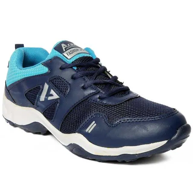 Men's Running Shoes (Navy Blue, 6) (V-121)