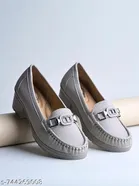 Shoetopia Girls Casual Shoes Grey 