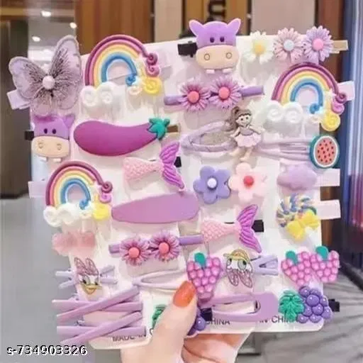 Hair Clips for Women, Pack of 14 (Multicolor)