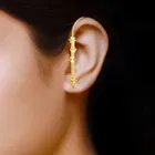 One Gram Gold Plated Alloy Ear Chain For Women's And Girl's 