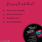 Oneway Happiness Activated Charcoal Teeth Whitening Powder 