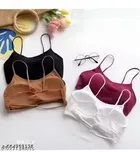 Everyday Bandeau Bra for Women, Pack of 3 