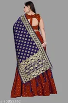 Cotton Blend Lehenga Choli for Women 