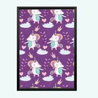 Polyester Unicorn Wall Photo Frame 