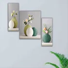 MDF 3 Pcs Designer Wall Painting for Home & Office 