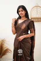 Fancy Banarasi Silk Saree for Women 
