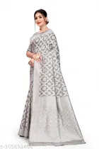 Cotton Zari Woven Saree for Women 