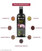 Livincy Black Seed Onion Hair Oil with Shampoo 