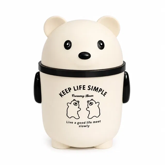 Mini Cute Trash Can with Lid