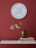Classy Analog Wall Clock, Medium [11" × 11"], Plastic 