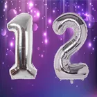 Foil Balloon for Birthday Celebration, No. 12 