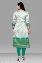 Crepe Printed Kurti for Women 