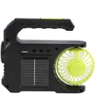 Life Like Rechaegeable 2 In 1 Fan Torch With Solar Charging Function 3 Hrs Torch Emergency Light  