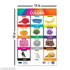 Bookford Publications My small chart Birds, Hindi Varnamala & Colors 