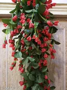 Polyester Artificial Hanging Flower Garlands 
