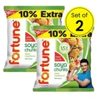 Fortune Soya Chunk 40g + 4 g Extra (Pack of 2)