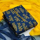 Cotton Slub Unstitched Dress Material for Women 