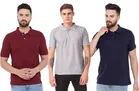 Polo T-shirts for Men, Pack of 3 