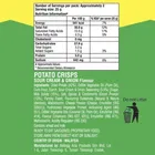 प्रिंगल्स सॉर क्रीम & अनियन पोटैटो चिप्स 40 g
