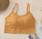 Cotton Blend Padded Camisole Bra for Women 