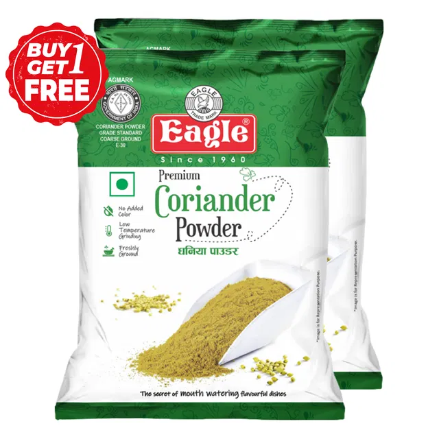 ईगल धनिया पाउडर 2X500 g (1 के साथ एक मुफ्त)