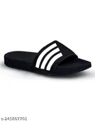 Sliders for Men, Black 