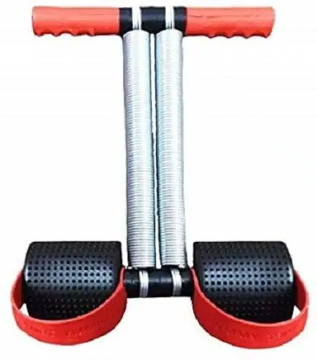 Double Spring Tummy Trimmer for Abs Workout (Multicolor)