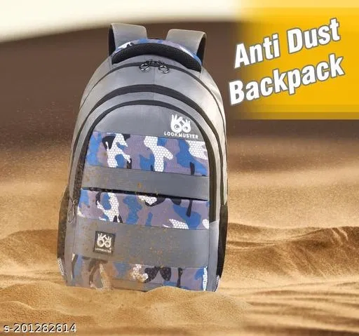 Rubber Backpack for Men & Women, Multicolor