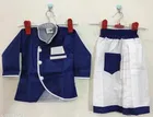 Cotton Full Sleeves Sherwani with Pyjama Set for Boys 