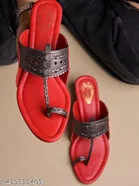 Shoetopia Red Open Toe Heel Sandals 