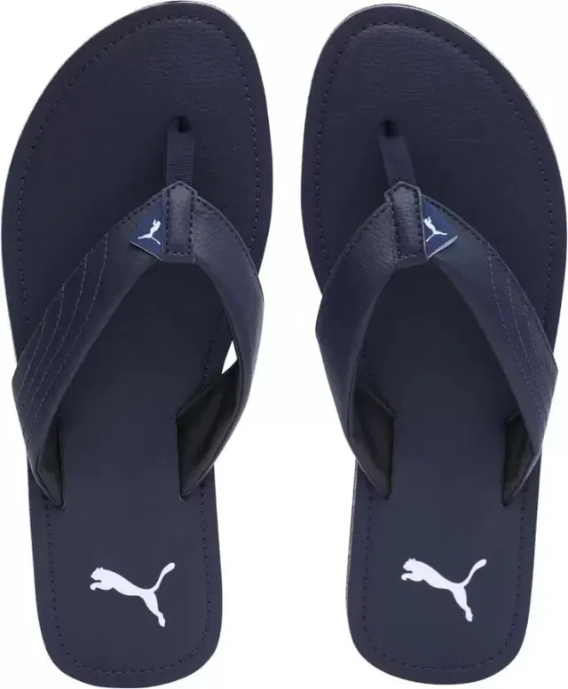 Flipflops for Men (Navy Blue, 10)