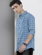Cotton Blend Full Sleeves Shirt for Men 