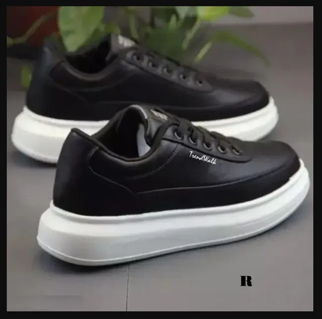 Casual Shoes for Men (Black, 9)