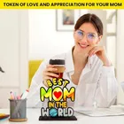 Khatu Crafts Best Mom Standee Multi Color 7x5x2 inch