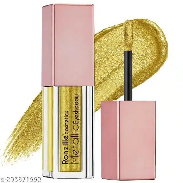 Ronzille Metallic Eye Shadow (Pure Golden, 5 ml)