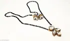 Alloy Mangalsutra With Earring for Women, White