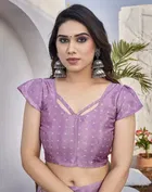 Chiffon Printed Saree for Women 