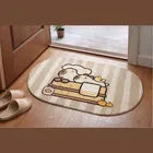 Pompompurin anti-slip Noodle D- Shape Bath Mat [38x58 cm]