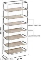 Metal 7 Layer Collapsible Multipurpose Rack 