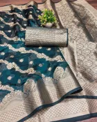 Organza Zari Woven Saree for Women 