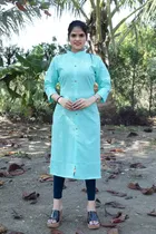 A-Line Cotton Kurti for Women 
